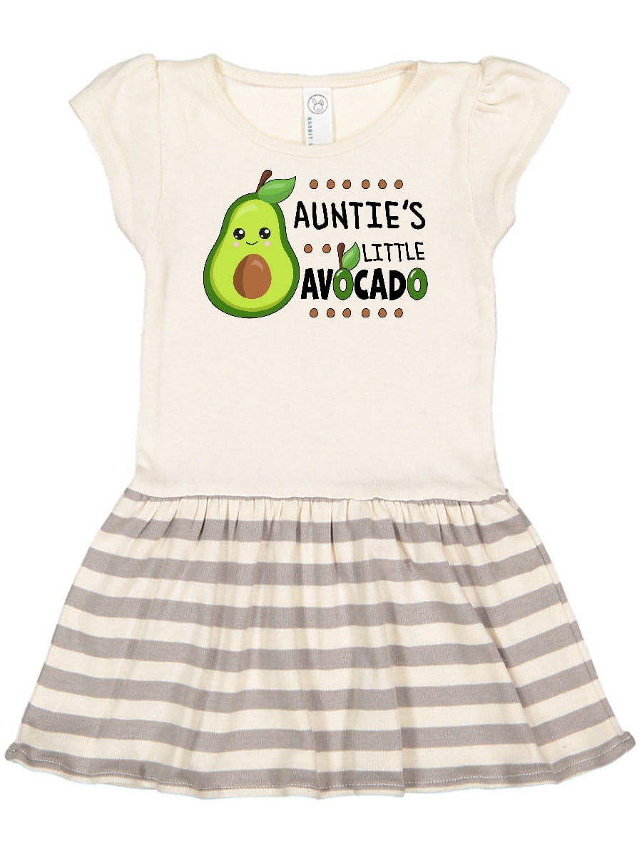 INKtastic Auntie's Little Avocado with Cute Baby Avocado Toddler