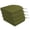 Green, variant on Unikome Waterproof Outdoor Patio Chair Cushions, 17 x 16 in Rounded Square Garden Seat Pads, Navy Blue, Set of 4