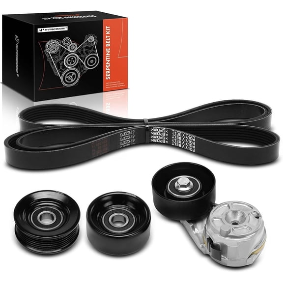 A-Premium Engine Serpentine Belt Drive Kit Compatible with Ford Mustang 2000 2001 2002-4.6L