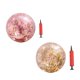 thumbnail image 2 of 2 pelotas de playa con lentejuelas brillantes, redondas y transparentes de PVC, divertidas pelotas de playa inflables con inflador (lentejuelas doradas de lujo + lentejuela oro rosa, 1 de cada color), 2 of 6