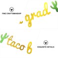 thumbnail image 3 of unbranded 1Ud Guirnalda De Fiesta Para Graduación En Amarillo Creativa, 3 of 8