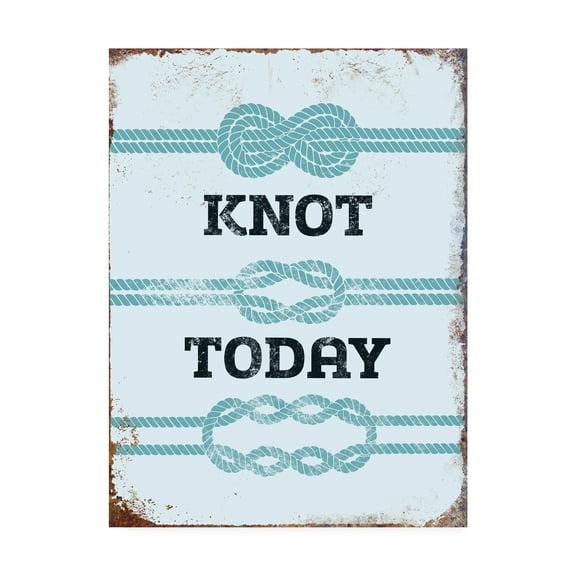 Trademark Fine Art 'Punny Nautical I' Canvas Art by JJ Brando