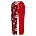 thumbnail image 6 of XQYLOS Boys Girls Christmas Sweatpants Straight Leg Baggy Joggers Elastic Waist 𝖣rawstring Holiday Pants 3-14 Years, 6 of 6