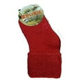 thumbnail image 3 of Lian LifeStyle 2 Pairs Children Socks Plain Color 12M-24M (Red), 3 of 3