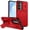 Red, variant on SELOZKE for Samsung Galaxy S25 FE 5G 2025 Black Phone Holder, Magnetic Protective Phone Case