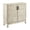 Cream, variant on Gracie Mills Whelan Accent Chest Storage Cream 2 Doors Engineered Wood GRACE-3734
