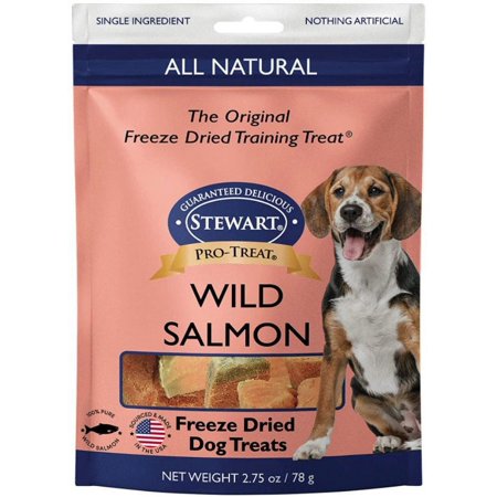 UPC: 0073101002808 | Stewart Freeze Dried Wild Salmon Treats – 2.75 oz