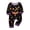 Baby, variant on Breathable Matching Family Halloween Pajamas Set, Printed Long Sleeve PJs Lounge Sleepwear Outfits for Cozy Holiday Evening
