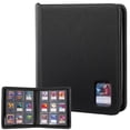 thumbnail image 1 of Carpeta ProCase Top Loader para 324 tarjetas, 3 x 4 pulgadas, negra, 1 of 8