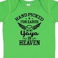 thumbnail image 4 of Inktastic Handpicked for Earth by My Yaya in Heaven with Angel Wings Boys or Girls Baby Bodysuit, 4 of 5