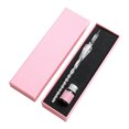 thumbnail image 1 of Glass Dip Pen Set with Ink & Pen Rest Handmade Calligraphy Pen for Lettering Journaling Drawing Smooth Writing Elegant Gift for Artists Students, 1 of 8