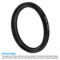 thumbnail image 4 of Uxcell 43mm-37mm Metal Step Down Ring, Camera Lens Filter Adapter Ring for Camera Lenses Hood, Black, 4 of 5