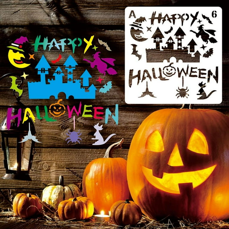Firefighter Pumpkin Stencils