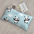 thumbnail image 7 of Disketp Cute Panda Bear Pillowcase, Queen Size Pillow Cases for Bedroom,Office,Sofa, Pillow Cover with Envelope Closure - 20x36in, 7 of 7