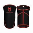 thumbnail image 4 of Gymreapers Knee Sleeves (1 Pair) Free Gym Bag - Knee Sleeve & Compression Brace for Squats, Fitness, Weightlifting, and Powerlifting 7MM Sleeve Pair - For Men & Women - 1 Year Warranty, 4 of 4