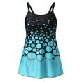 thumbnail image 4 of Women‘s Tankini Swimsuits Two Piece Tummy Control Bathing Suits Tank Top With Boyshorts Swimwear, 4 of 8