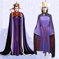 thumbnail image 3 of Disfraces de Cosplay de reina malvada para mujer, disfraz de Reina Malvada de Disney, Blancanieves, disfraz de Carnaval de Halloween para adultos, 3 of 5