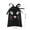 Black, variant on Voglyf Halloween Felt Treat Bags 5''x7'', Handmade Pumpkin Ghost Cat Monster Candy Treat Pouches, Portable Trick Or Treat Gift Sacks For Holiday Party Kids Favors Decoration(1PCS,Black)