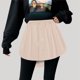 thumbnail image 1 of WILLBEST Falda de Corte A Para Mujer Con Diseño Único de Dobladillo de Cortina, Elegante Falda Acampanada Con Capas Para Atuendos Casuales. Chica, 1 of 3