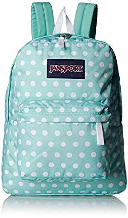 Jansport blue polka dot backpack Clearance