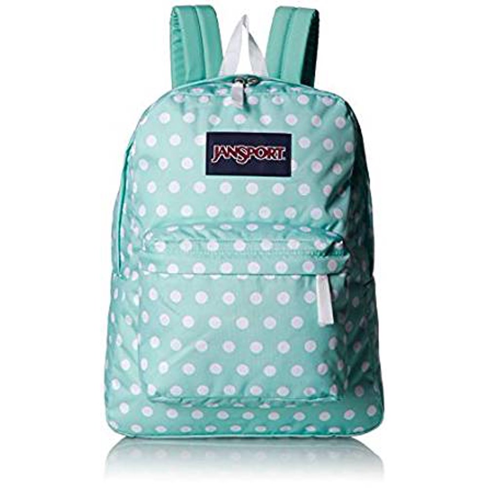JanSport Backpack JanSport Superbreak Cascade Polka Dot 16" New