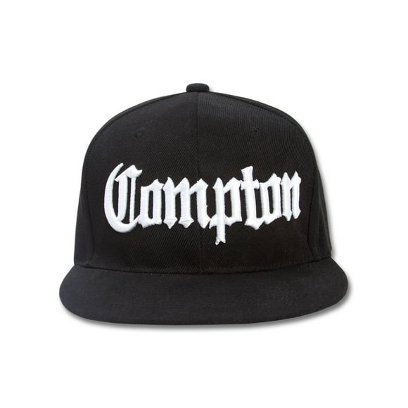 AF Snaps Compton City Snapback Hat Cap - Black