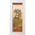 thumbnail image 3 of Charlene Audrey 13x32 White Modern Wood Framed Wall Art Titled - Bonsai III, 3 of 5