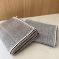 thumbnail image 3 of Nawrap Serviette de Visage Binchotan Bio, Lot de 2, Naturellement Anti-Odeur, Gris/ivoire, 3 of 6
