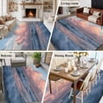 thumbnail image 5 of 6'x9' Area Rugs, Beach Coastal Indoor Outdoor Area Rug for Living Room Bedroom, Summer Nautical Seaside Sky Blue Pink Washable Bathroom Rugs Kitchen Floor Carpet Mats Home Decor Aesthetic, 5 of 8