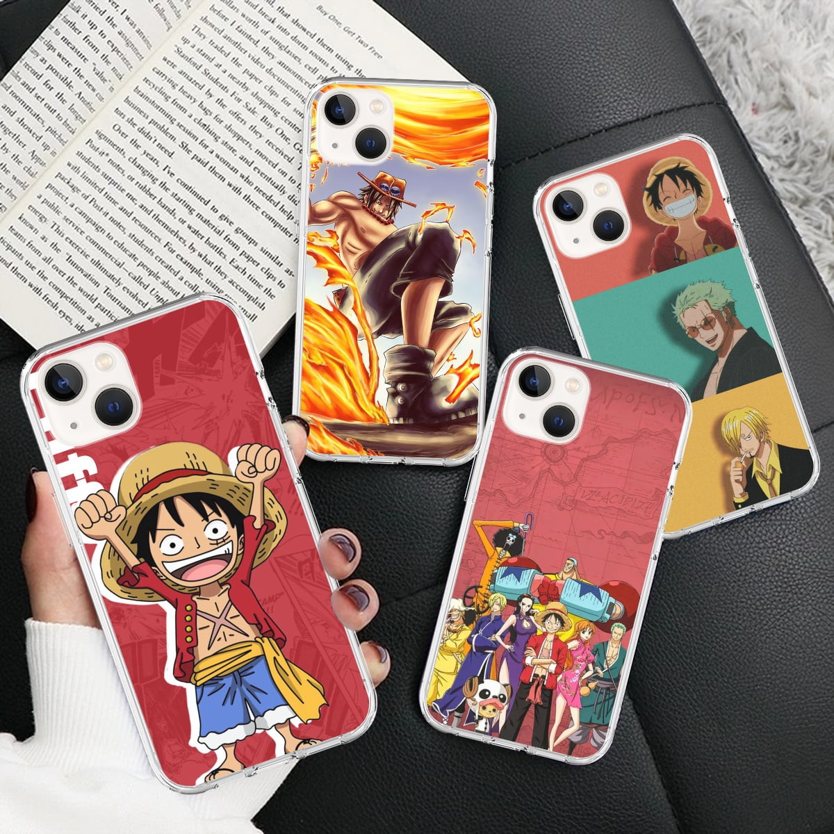 Anime One Piece Transparent Phone Case For Iphone 13 13pro 13 Pro Max 12 12pro For Iphone11 11 Pro Max 6 Plus 6s Plus For Iphone 5 5s Se For Samsung Note For Samsung Note Walmart Com