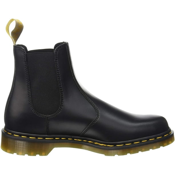 Dr martens vegan 2976 chelsea boots in black smooth store