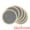 Gray, variant on Unique Bargains Rustic Placemats 6 Pack Round Woven Placemats Gray 15x15inch
