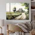 thumbnail image 2 of Designart Beautiful Barn In Spring V Canvas Wall Art, 2 of 5