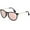 Black Frame/Pink Lens, variant on QiShi Vintage Round Sunglasses for Women Men Classic Retro Designer Style-Leopard