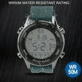 thumbnail image 4 of Reloj Deportivo Digital Electrónico Luminoso Resistente Al Agua Pantalla Grande Reloj de Hombre Correa de Reloj de Silicona para Actividades Al Aire Libre ANGGREK  Otros, 4 of 8