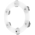 thumbnail image 4 of BALAHAPY Cymbals Ching Ring Tamborín Para Platillo Hi-Hat Plateado Con Bordes Suaves Y Resistente, 4 of 8