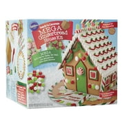 Wilton Ready-to-Decorate Mega Gingerbread House Decorating Kit, Pre-Assembled