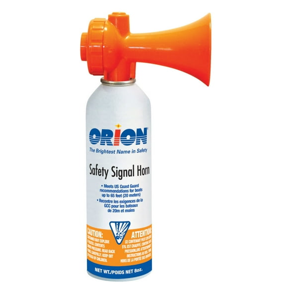 ORION Durable High-Impact Plastic Air Horn, 8 Ounce Boat Accessory