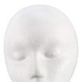 thumbnail image 6 of Baellsa Foam Mannequin Head Reusable Head Model Mannequin Head Wig Holder Cap Display Stand for Salon Home, 6 of 6