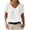 White, variant on UAMVSH Womens Cotton Linen T Shirts V Neck Short Sleeve Tunic Tops Oversized Casual Summer Basic Tees for Beach Vacation