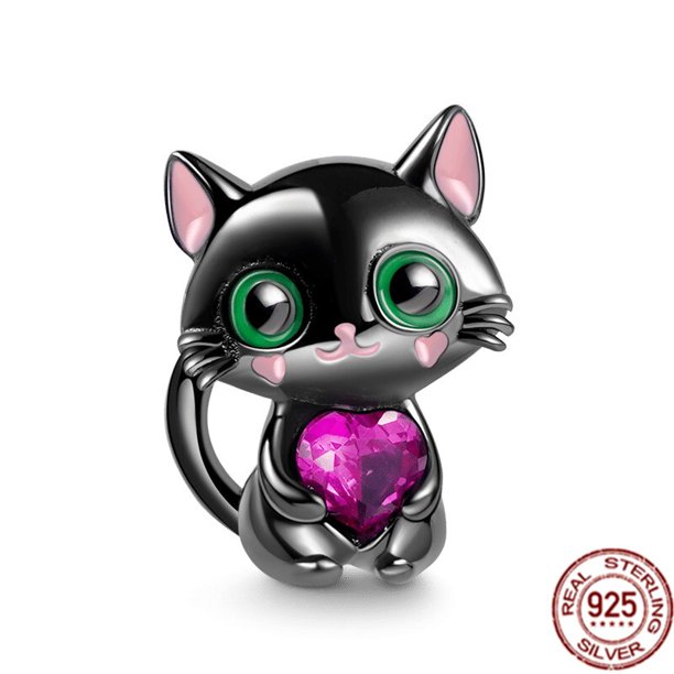 NUEVO Globo de luciérnaga de plata esterlina 925 Bubble Tea & Abalorio colgante de oso de peluche compatible con pulsera Pandora Original, regalo de joyería DIY Dengxun unisex