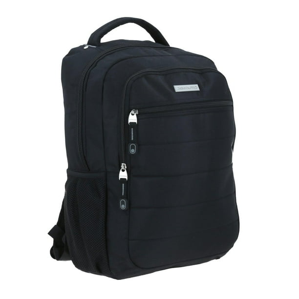 Mochila grande Chenson Pro para hombre LEA Negro con Porta Laptop