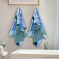 thumbnail image 4 of Blue Hydrangeas Hand Towel Absorbent Bath Towels for Bathroom Sports Gym 28" x 14" Set of 2, 4 of 8