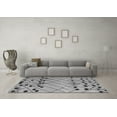 thumbnail image 3 of Ahgly Company Indoor Rectangle Abstract Gray Modern Area Rugs, 8' x 10', 3 of 4