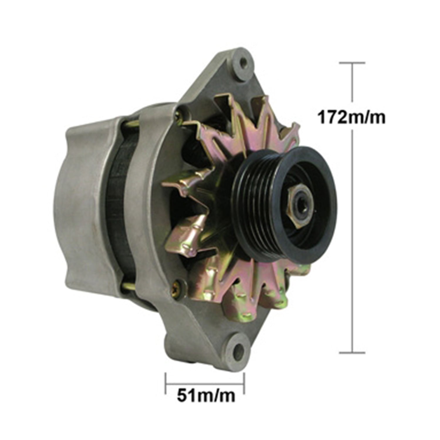 Fridayparts 12V Alternator for John Deere RE509106 RE533516 SE501387 AT173624 AT173625
