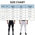 thumbnail image 7 of KIWI RATA Men's Compression Pant Athletic Tight Quick Drying Leggings Seamless Base Layer Bottom Sports Pant, 7 of 7