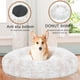 thumbnail image 3 of Cama para Perros Donut Grande, Cama Redonda Relajante y antiansiedad, Cama Ultra Suave y autocalentable para Perros, Gatos, Cachorros y Gatitos, 3 of 7