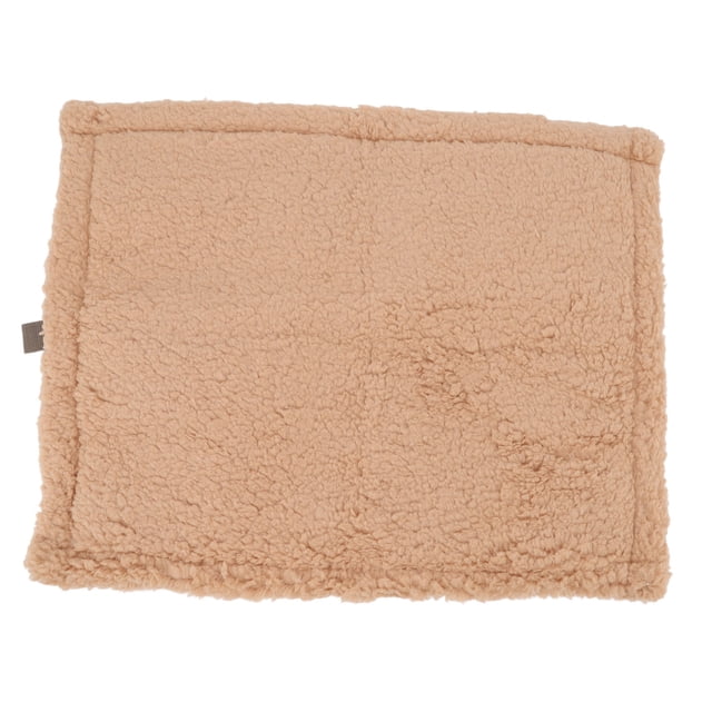 Self Warming Cat Bed Soft Lambswool Comfortable Pure Cotton Self Warming Pet Pad Washable Slip Resistance for Home for Travel