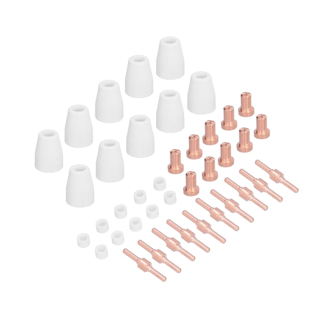 Kit de Consommables pour Torche de Découpe Plasma, Pièces de Torche de Découpe Plasma Résistantes à la Chaleur pour PT31/LG40/CUT40