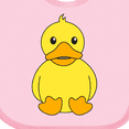 thumbnail image 4 of Inktastic Cute Duck Boys or Girls Baby Bib, 4 of 4
